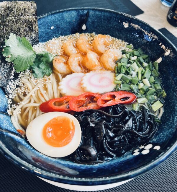 RAMEN Z KREWETKAMI