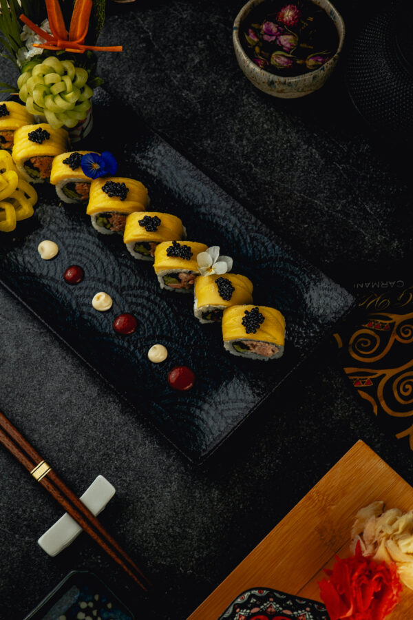 CALIFORNIA MAKI EBI MANGO 8 SZT.