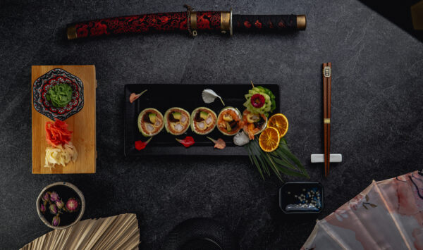 SASHIMI SALMON ROLL 5 SZT.